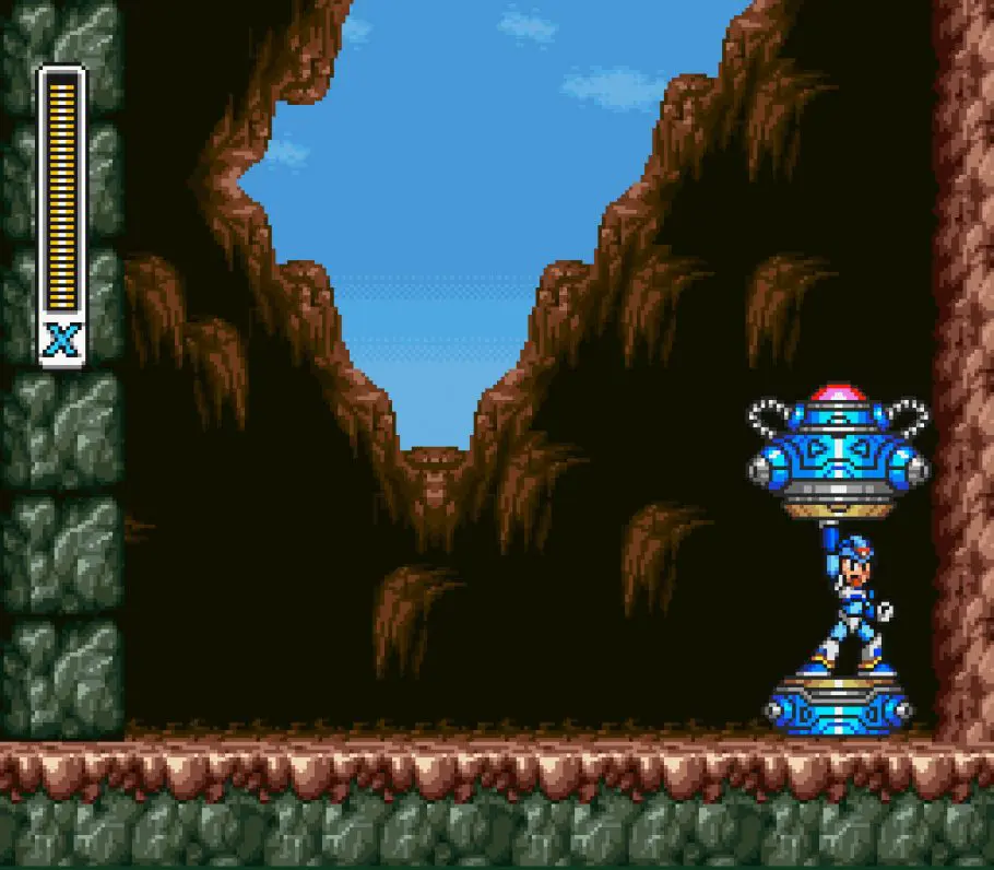 Mega Man X - Todos os upgrades de armadura e tiro