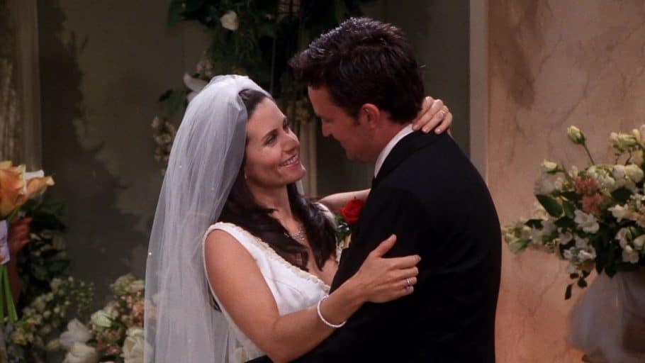 Confira o quiz sobre o relacionamento entre os personagens Chandler e Monica na série Friends abaixo