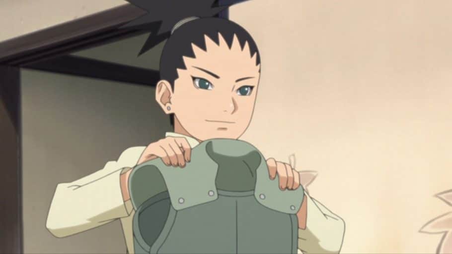 História paralela de Naruto nos mostra o que motivou Shikadai a ser um shinobi novamente