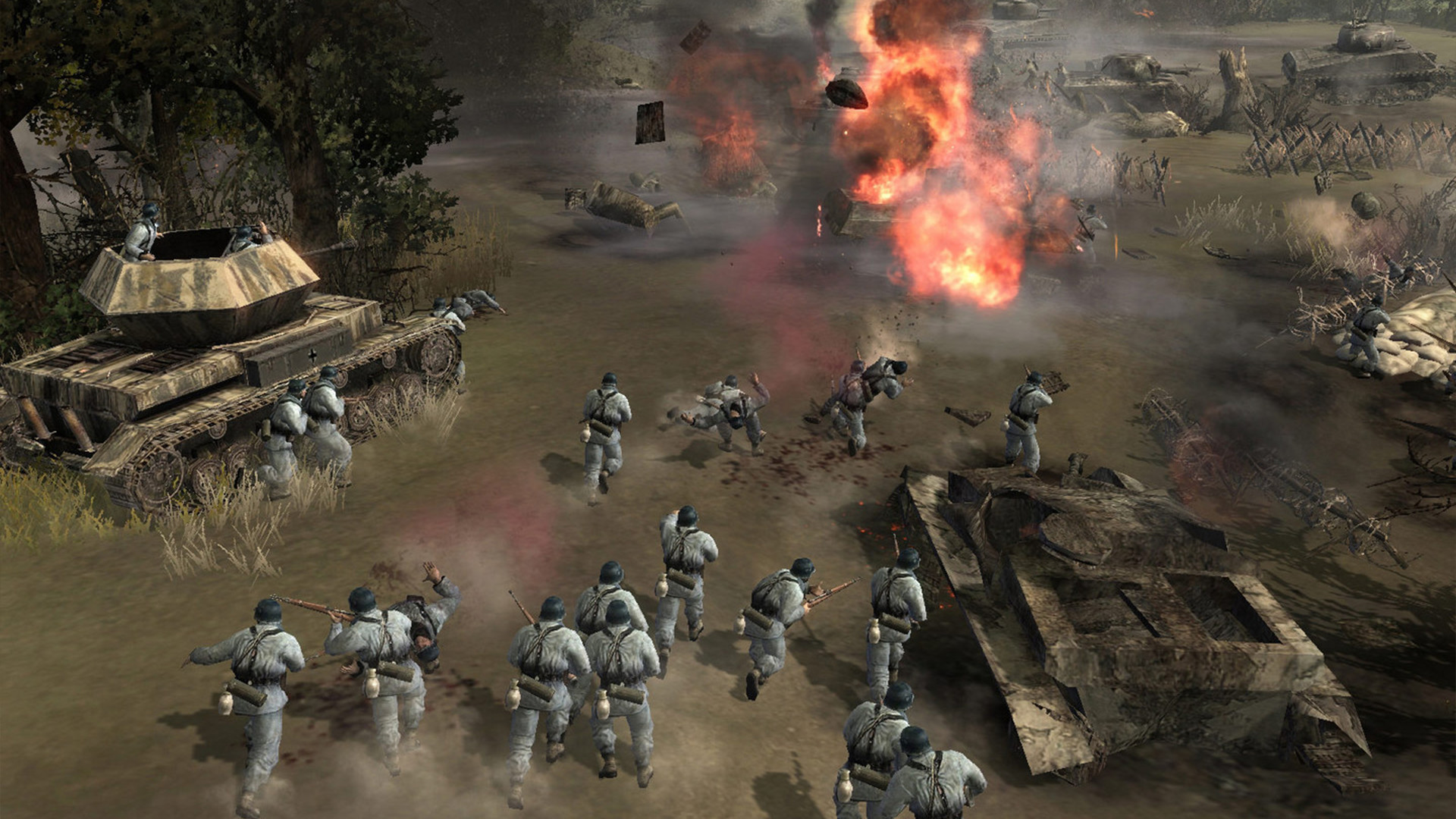 company of heroes 1 vs company of heroes 2