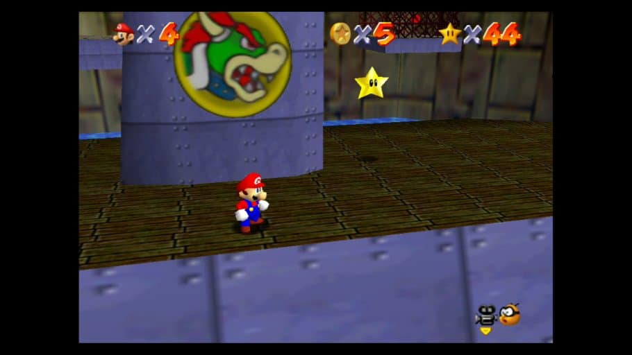 Super Mario 64 – Todas as Estrelas do Dire, Dire Docks