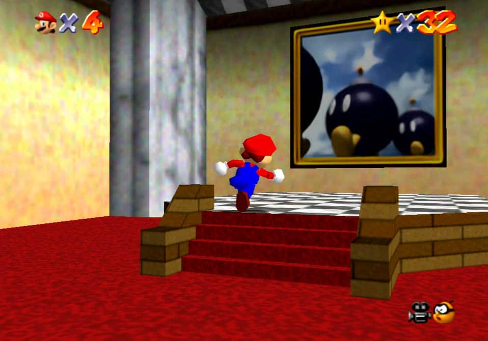 super mario 64 shoot into the wild blue