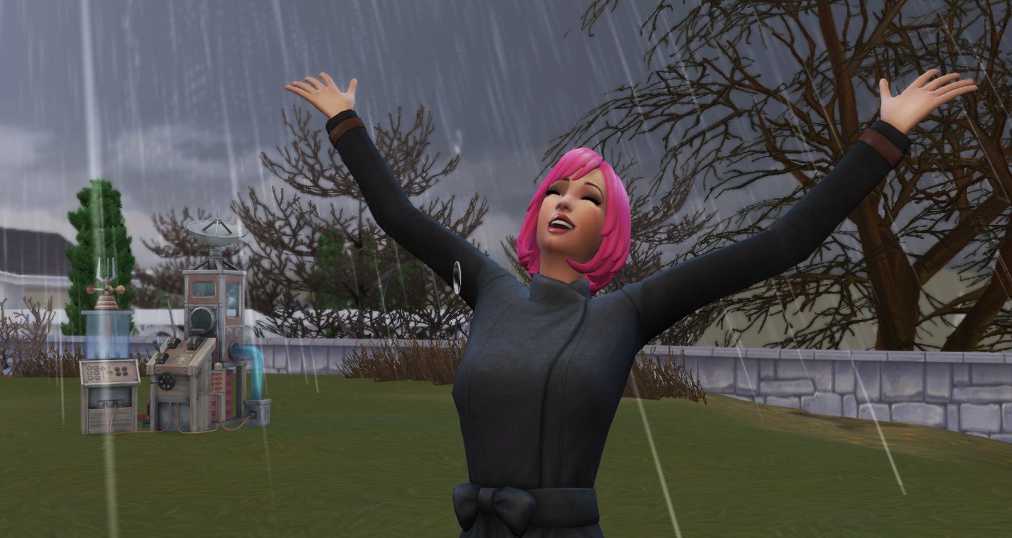 The Sims 4 mudar clima