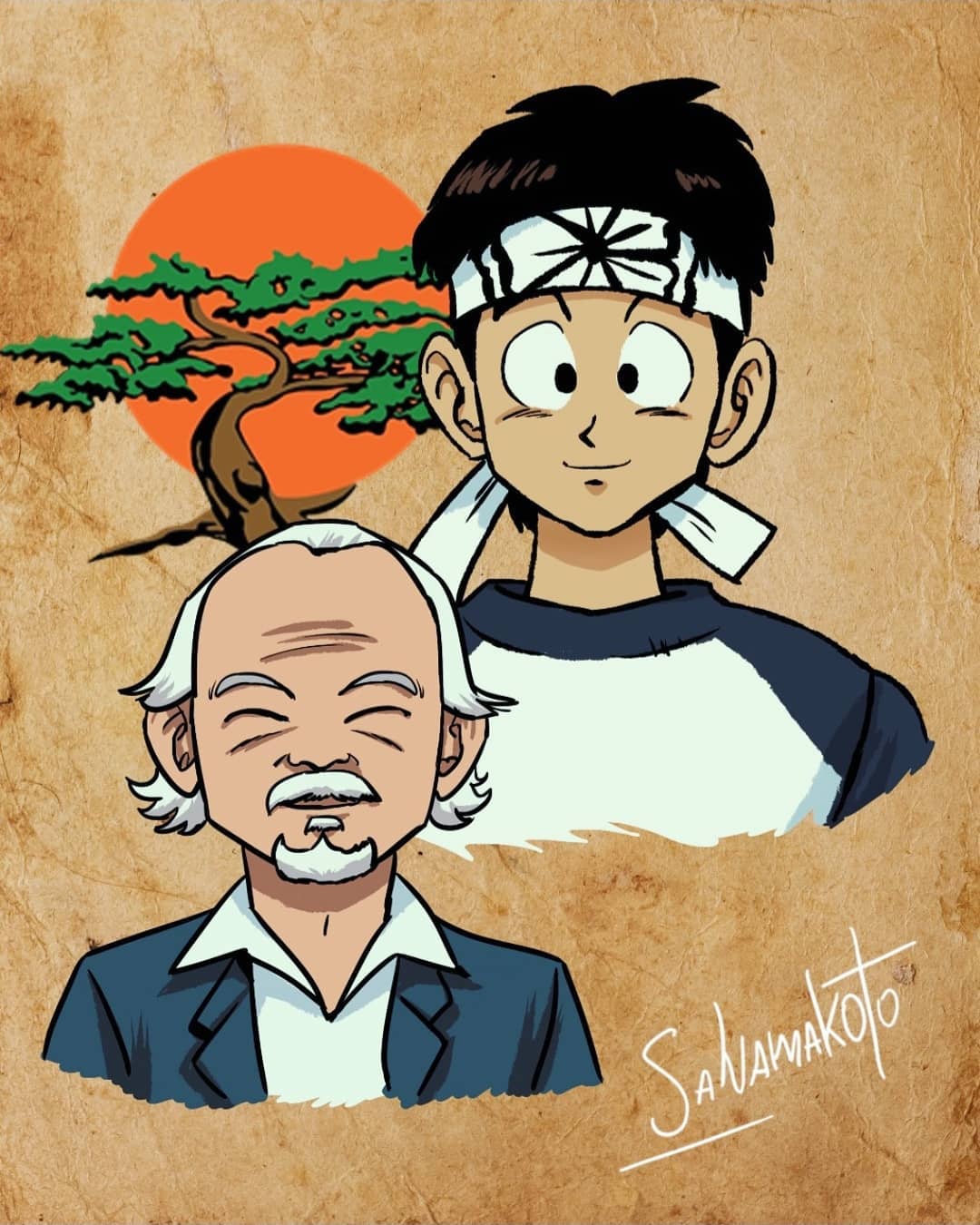 Artista imagina como seriam os personagens de Cobra Kai e Karatê Kid no estilo de Dragon Ball