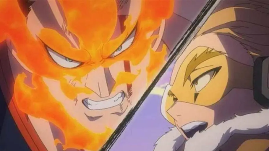 Criador de My Hero Academia explica a inspiração para criar o passado do Hawks e Endeavor