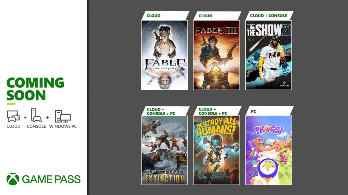Microsoft revela novos títulos que chegarão ao Xbox Games Pass, incluindo Fable Anniversary