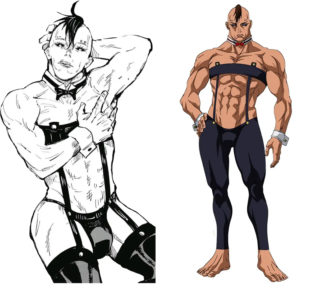 Anime de Jujutsu Kaisen fez uma questionável mudança no visual de Eso