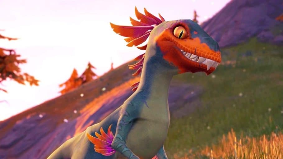 Fortnite domar dinossauro