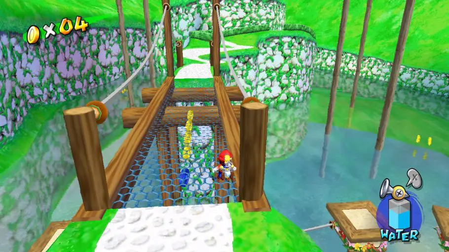 Moedas Azuis Bianco Hills Mario Sunshine