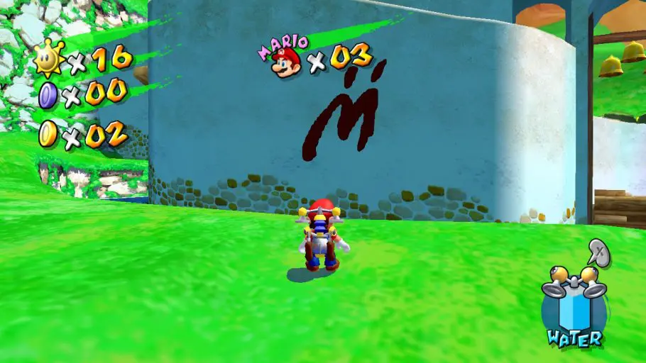 Moedas Azuis Bianco Hills Mario Sunshine