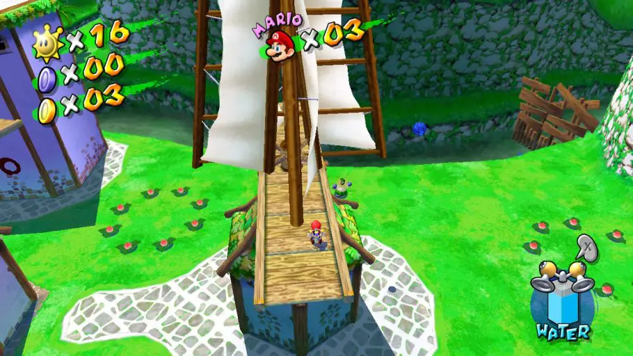 Moedas Azuis Bianco Hills Mario Sunshine