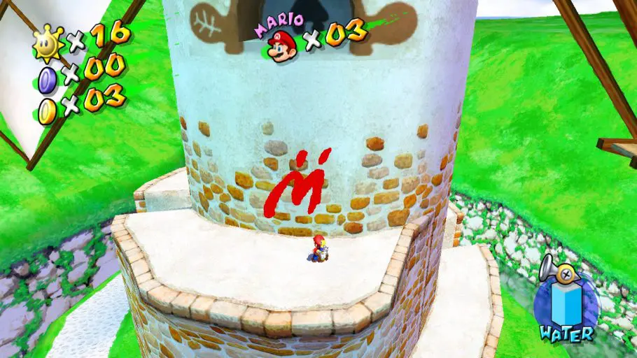 Moedas Azuis Bianco Hills Mario Sunshine