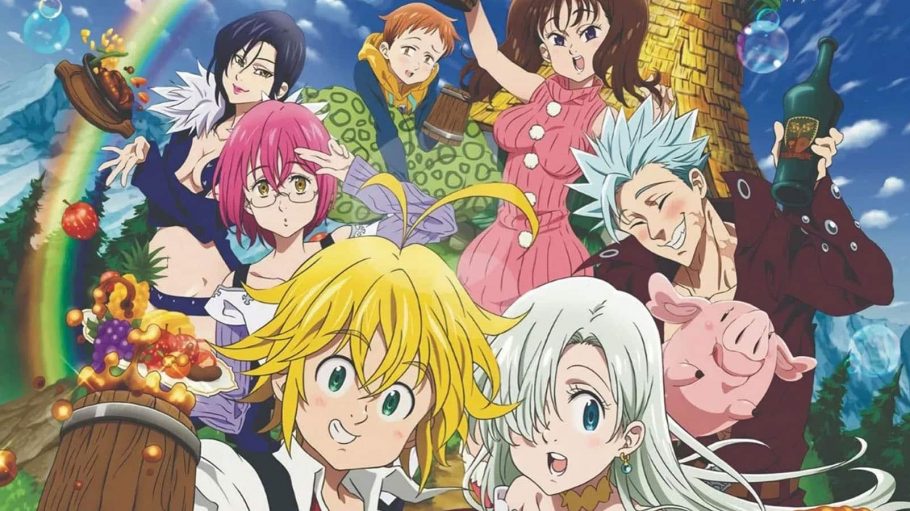 Anime Os Sete Pecados Capitais (Nanatsu no Taizai) 1ª - 3ª Temporadas