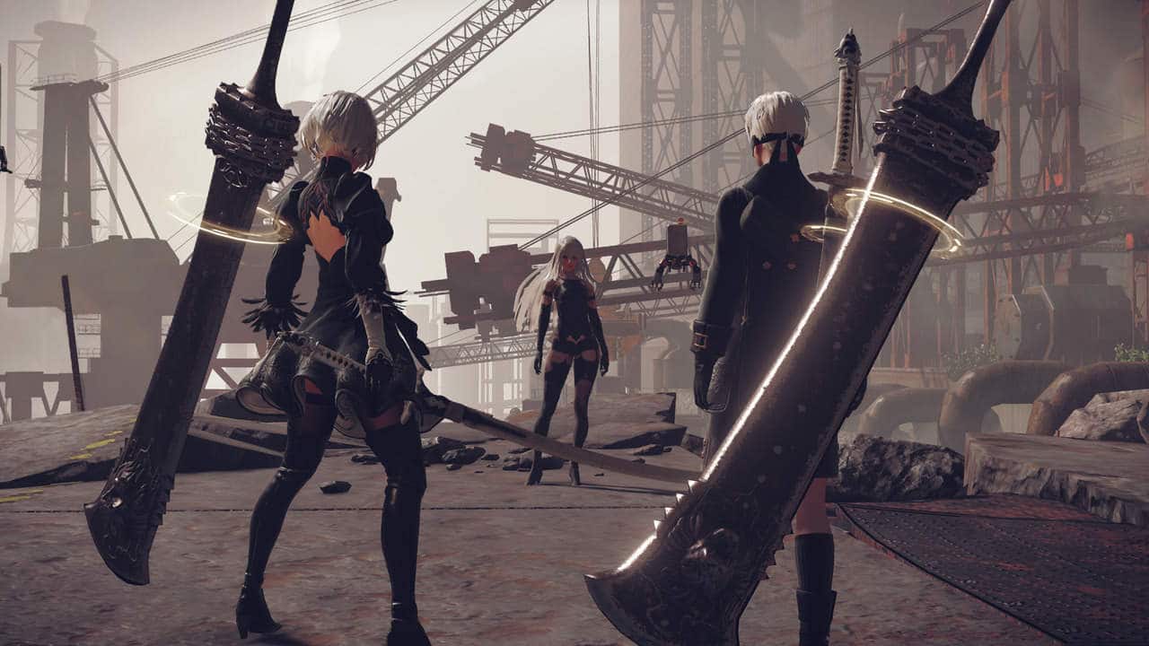 MOVESET COMPLETO DA 2B (TODAS AS ARMAS ) NieR Automata: Game Of The YoRHa  Edition 