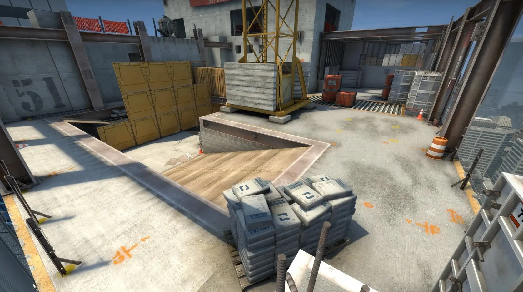 CS:GO smokes Vertigo