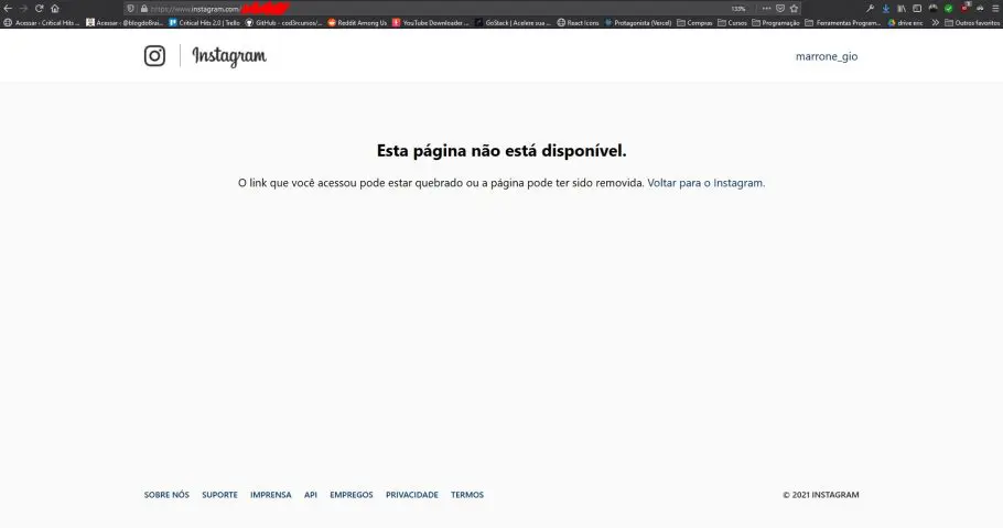 Instagram saber quem bloqueou