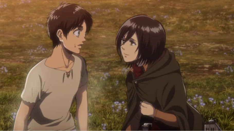 Final de Attack on Titan revela os verdadeiros sentimentos do Eren pela Mikasa