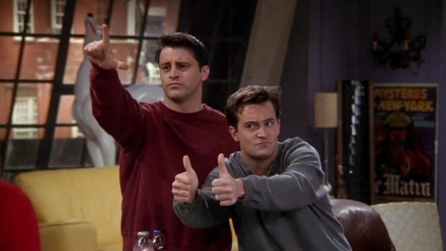 Confira o quiz sobre as frases do Joey e do Chandler em Friends abaixo
