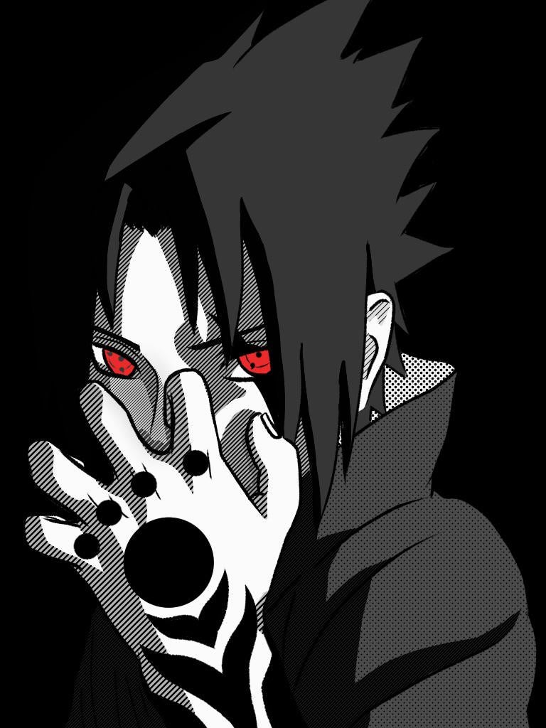 Fã de Naruto imagina como seria o visual de Sasuke com a marca do Karma