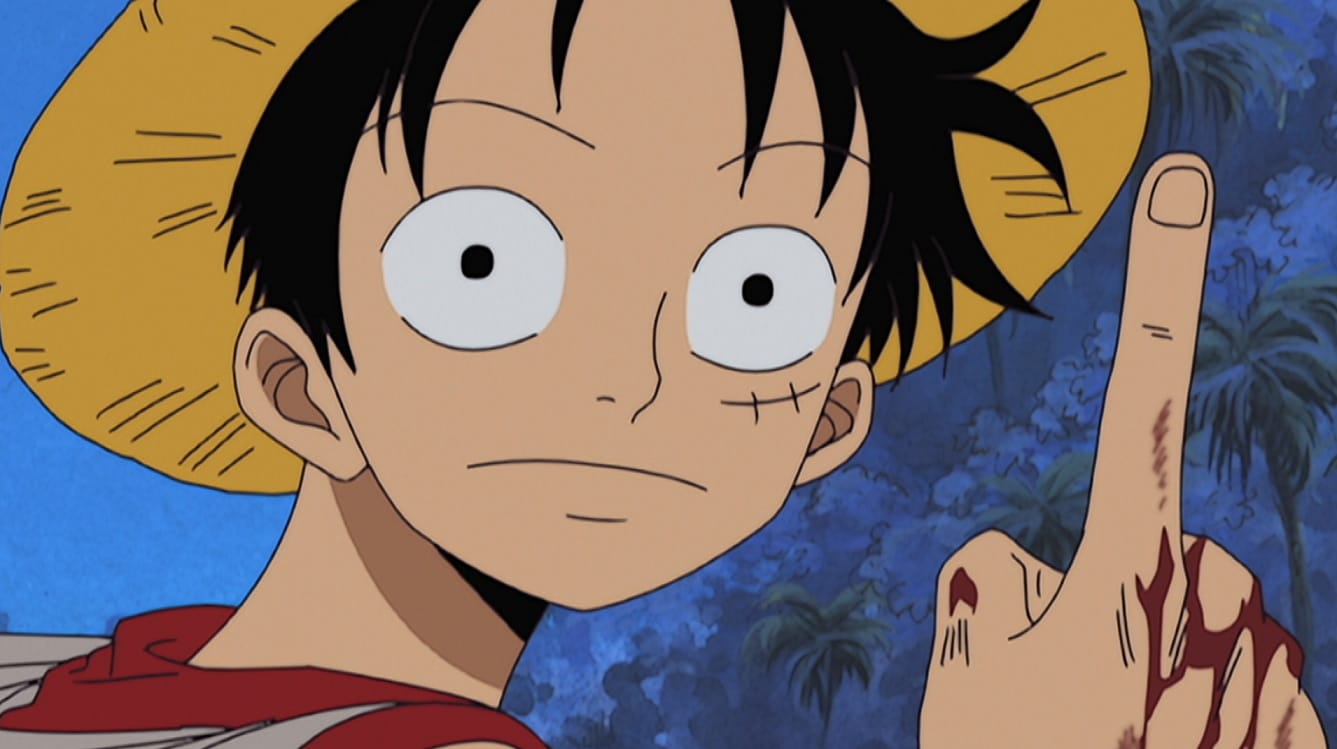 Flashback de Roger em One Piece referenciou um dos mais icônicos momentos de Luffy