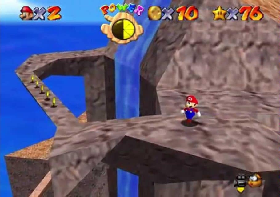 Super Mario 64 - Todas as Estrelas de Tall, Tall Mountain