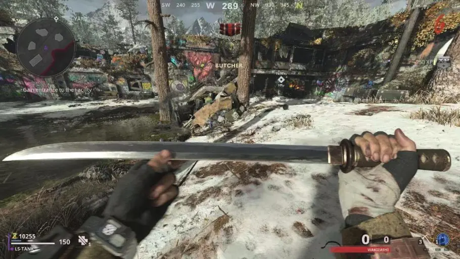 Cold War Zombies armas brancas
