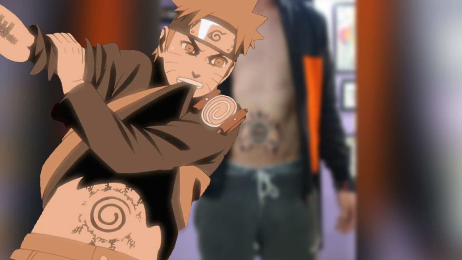 Simbolo do naruto tatuagem