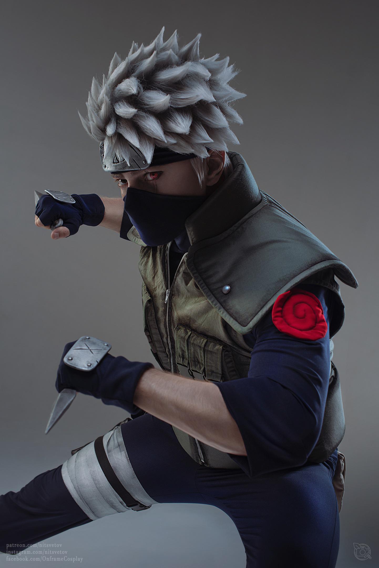 Fã de Naruto faz cosplay simplesmente impressionante do Kakashi Hatake Critical Hits