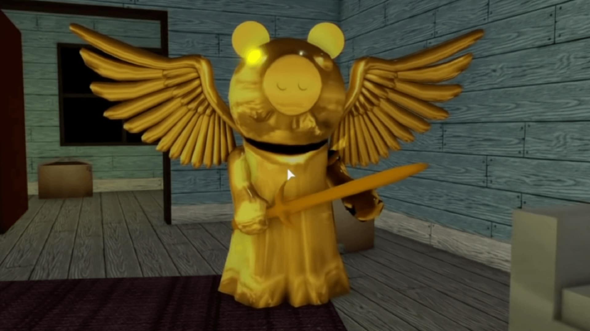 Como Obter A Skin Gold Piggy No Roblox Piggy Critical Hits - personagens do jogo piggy roblox