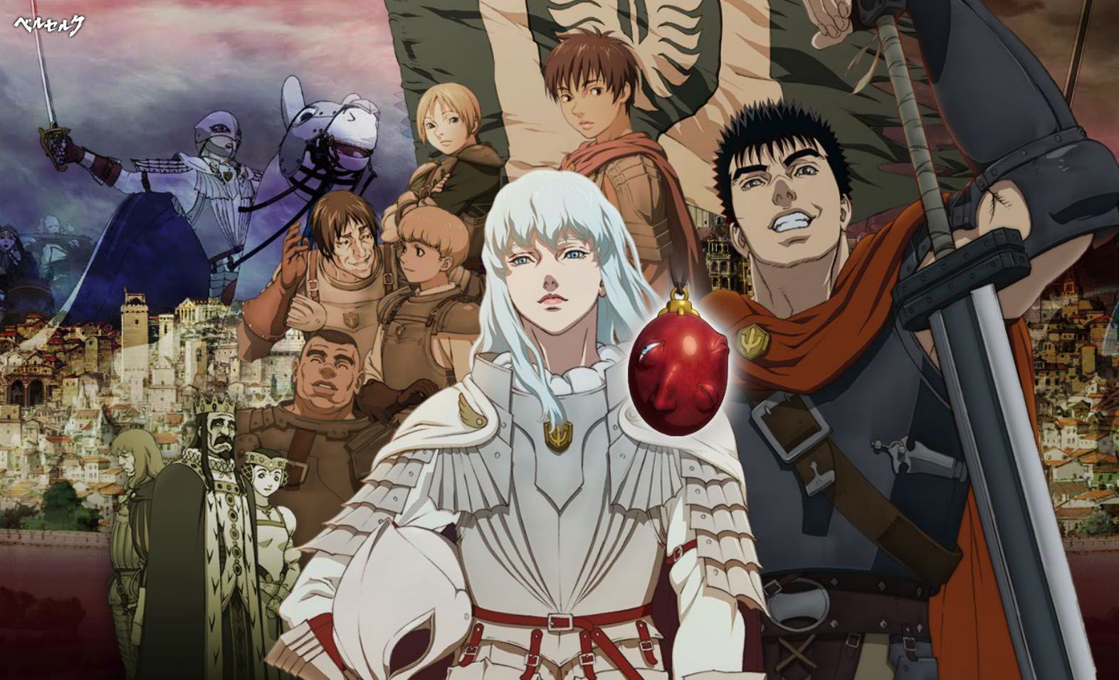 Ordem para assistir Berserk #Berserk #guts #anime #ordemberserk #manga