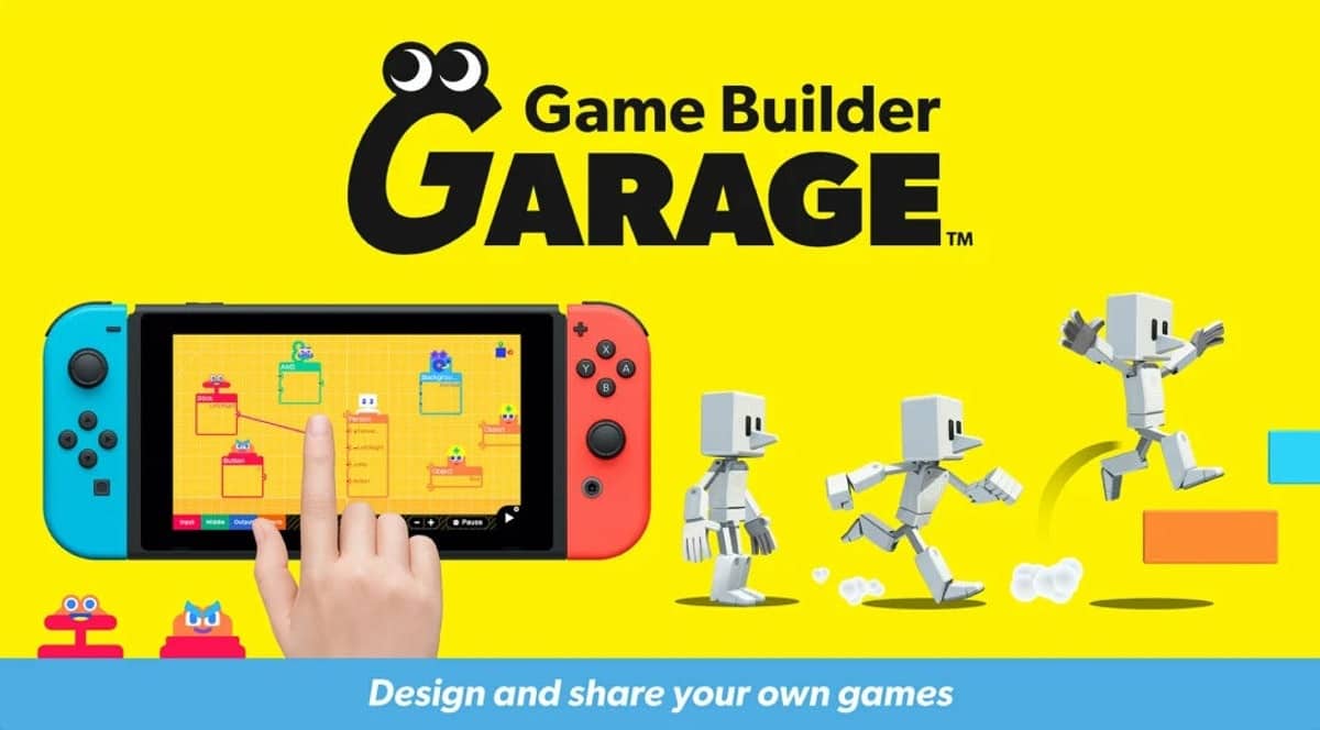 Nintendo anuncia Game Builder Garage, novo título para Switch que permite criar jogos de forma simples
