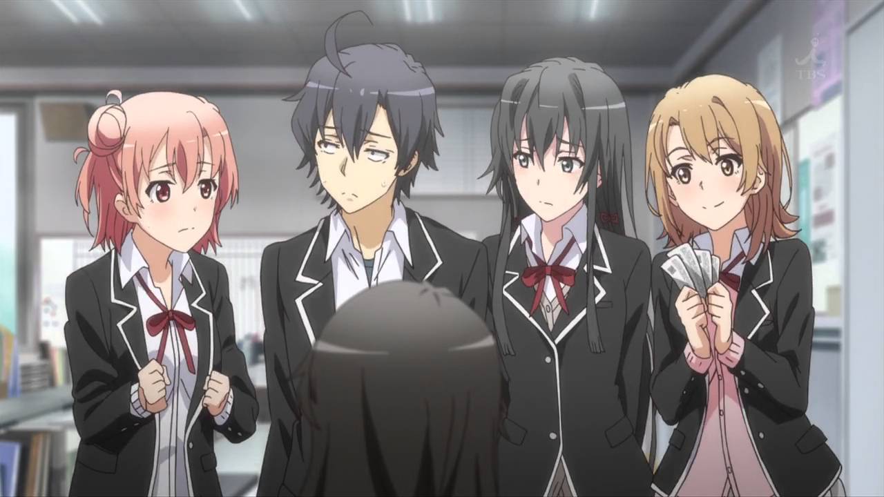 OreGairu 2 – design de personagens