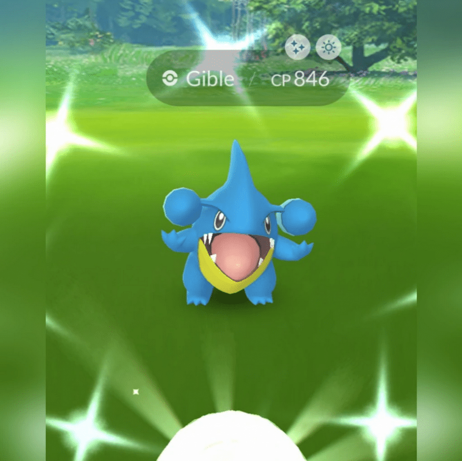 Pokémon GO Gible Shiny