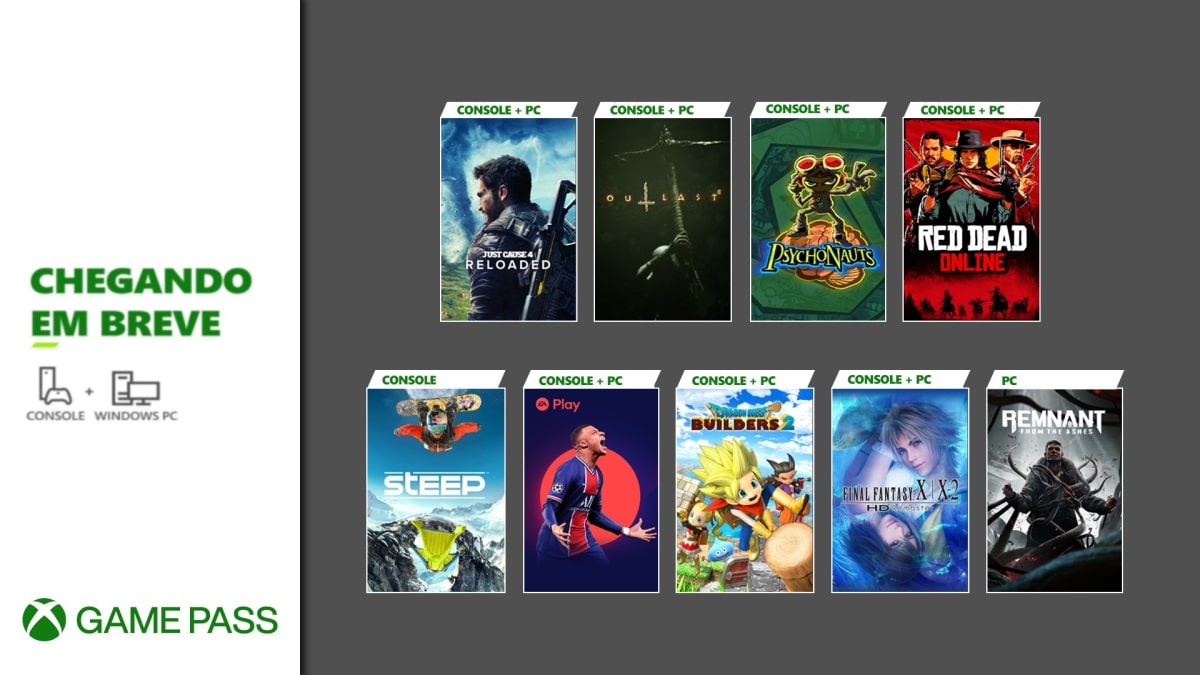 Xbox Game Pass receberá Red Dead Online, Final Fantasy X/X-2, FIFA 21 e mais