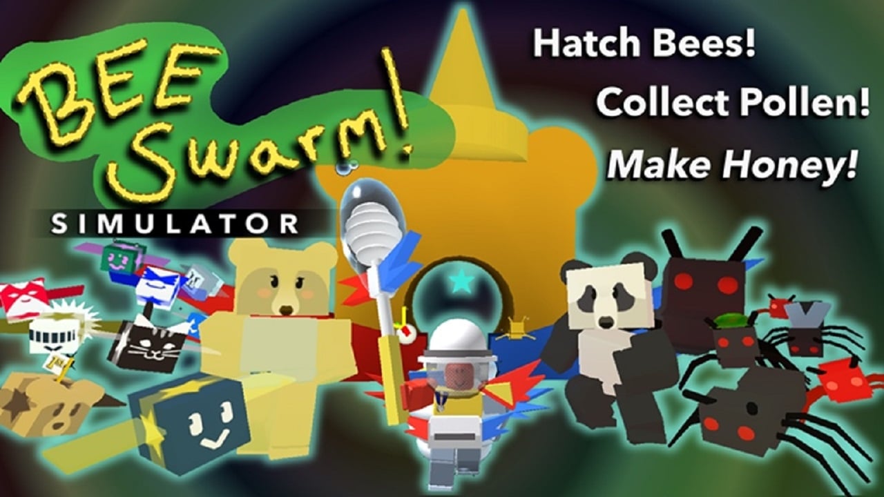 All 9 OP codes for bee swarm simulator with the 7 pronged cog codes 