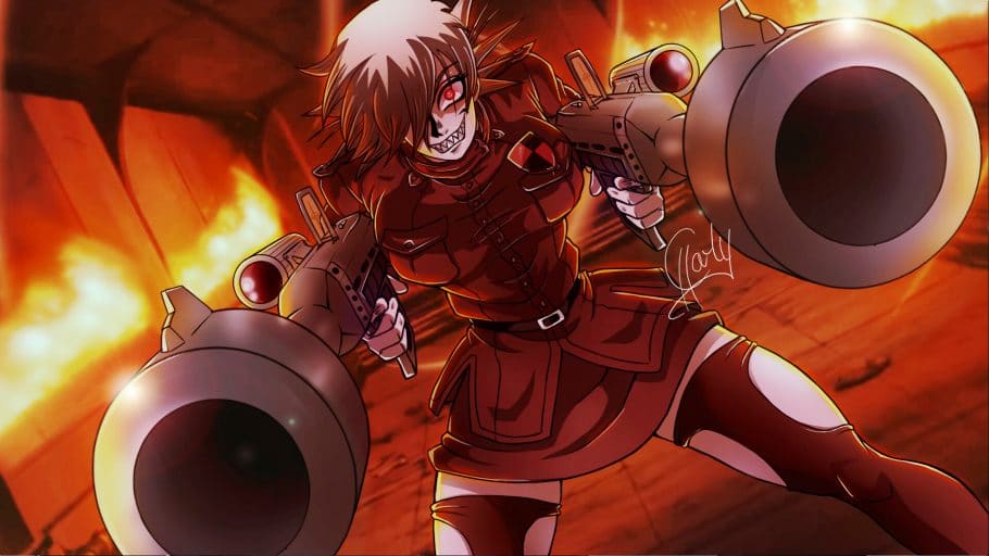 Pin de Kis Csini em Hellsing  Anime, Alucard, Personagens de anime