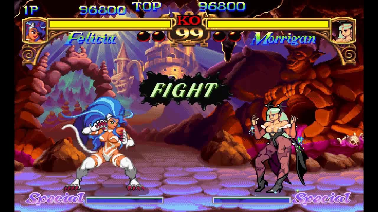 Clássicos do Arcade #09 - Darkstalkers: The Night Warriors 