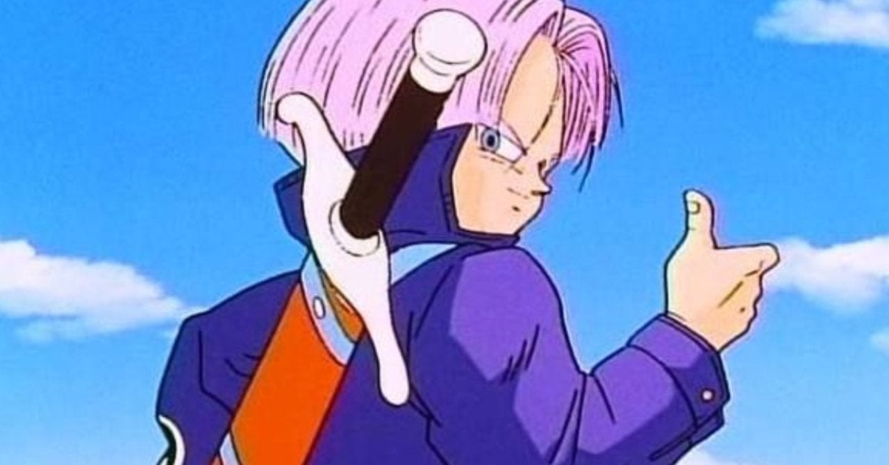 Dragon ball personagems z e gt - Trunks do Futuro, referido na