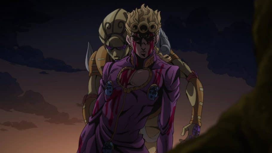 Giorno Giovanna tem um stand (GER) - todos os atributos são nulos