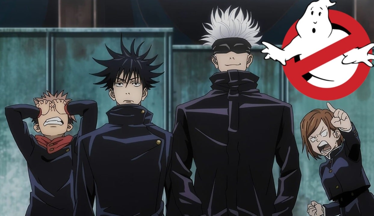 Artista fez um crossover perfeito entre Jujutsu Kaisen e Ghostbusters