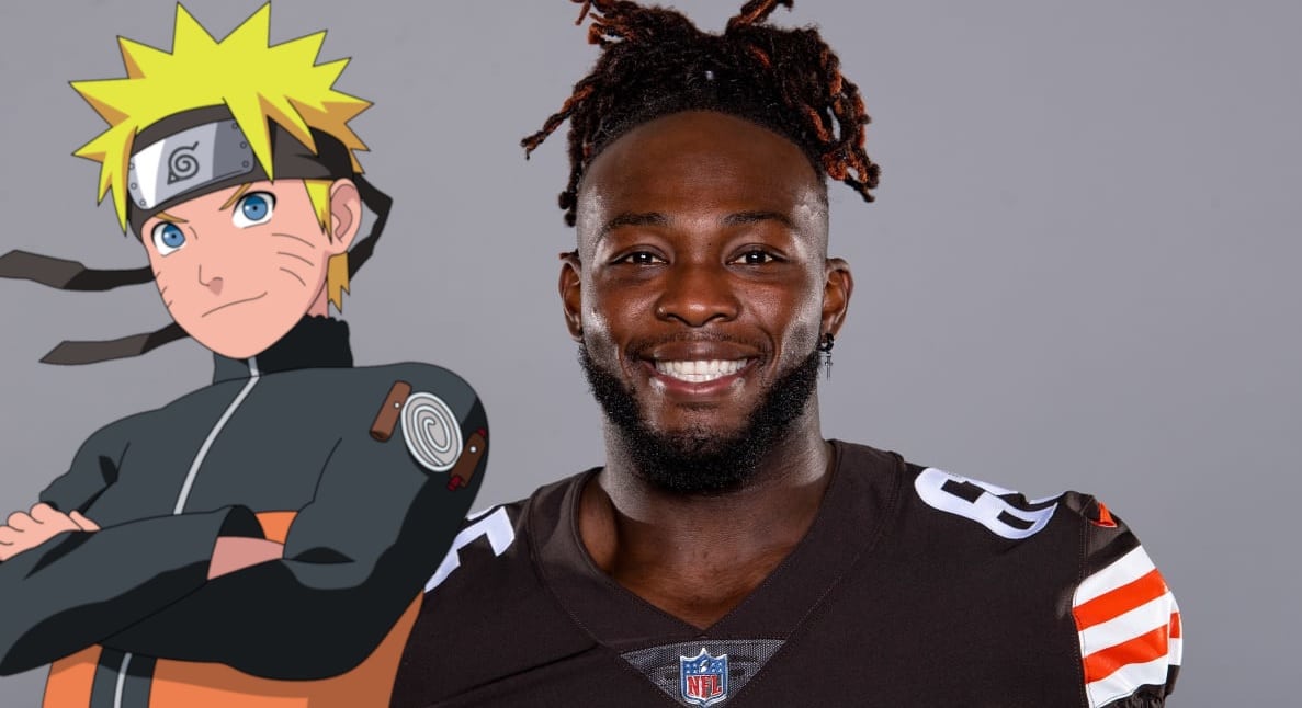 Jogador da NFL explica como Naruto mudou a sua vida