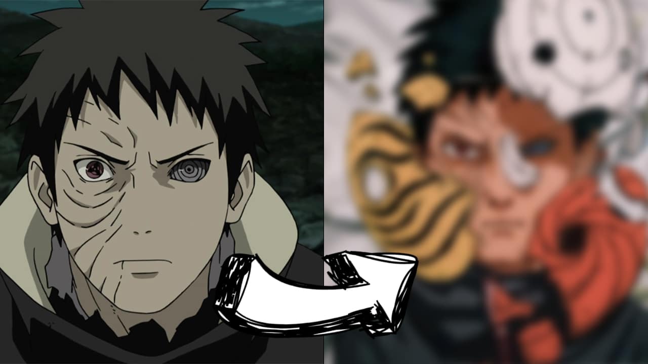 Estas são todas as máscaras que Obito usou em Naruto