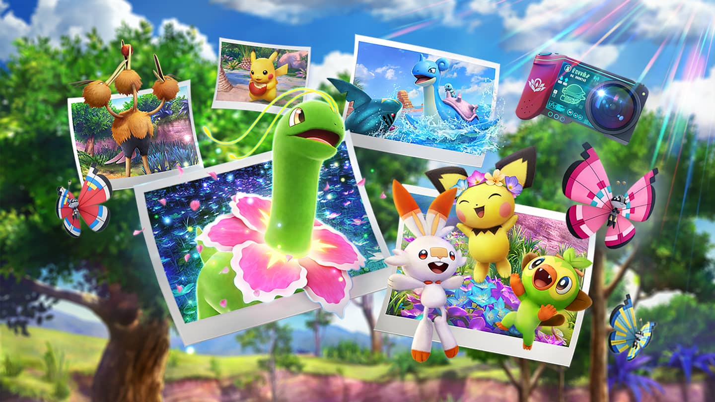 New Pokémon Snap filtros