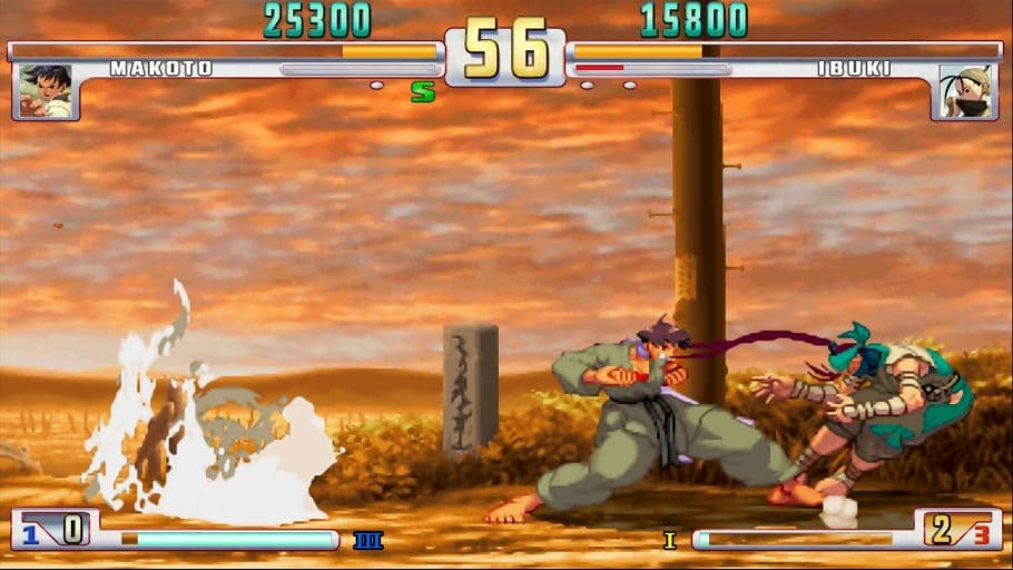 Street Fighter 3 Strike golpes