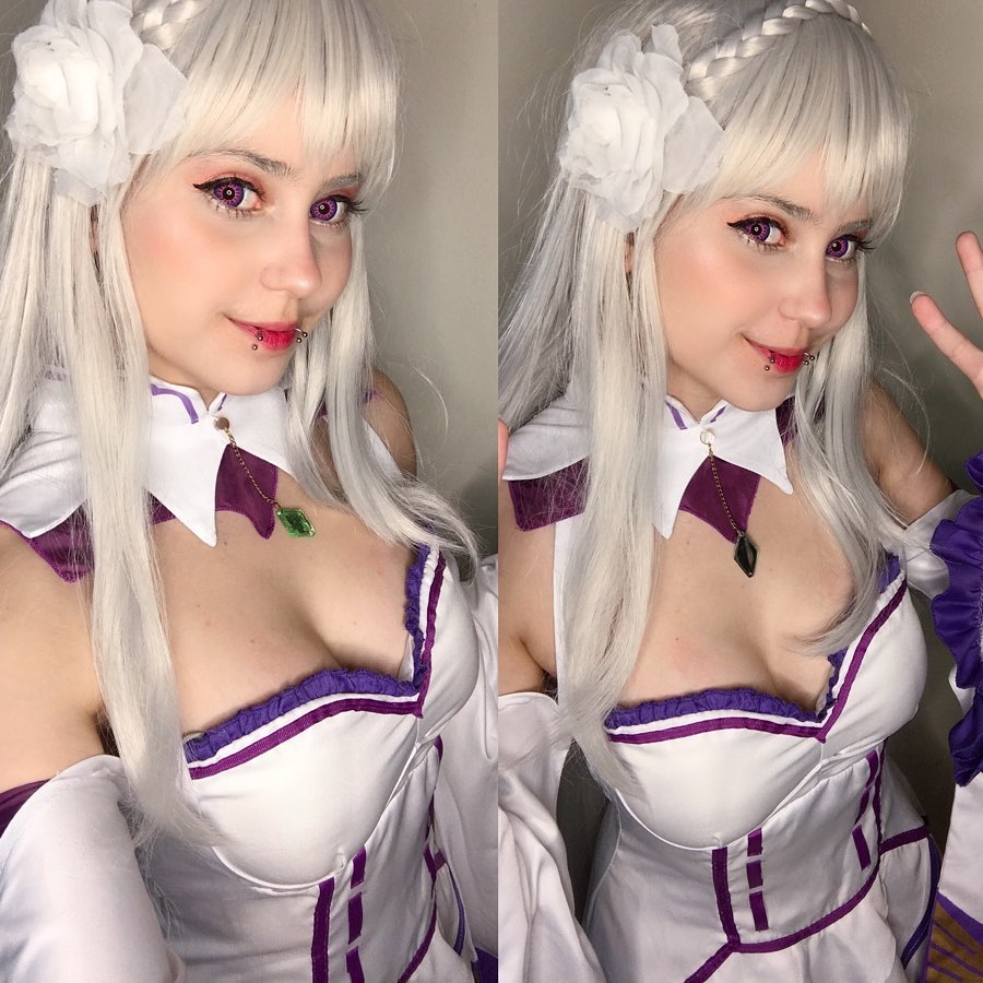 Fã de Re:Zero fez um cosplay incrível da Emilia