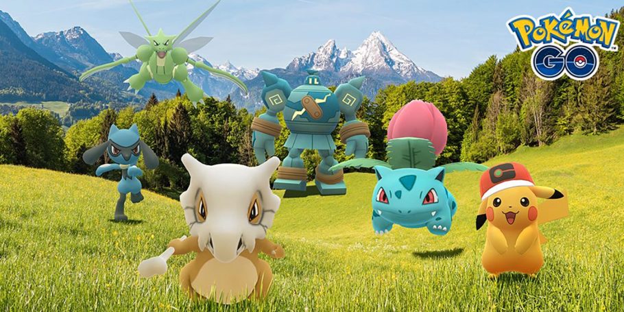 Pokémon GO pesquisa campo