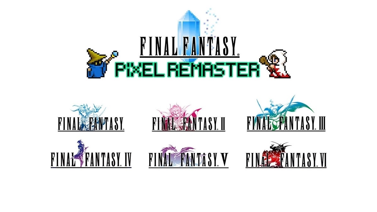 Final Fantasy Pixel Remaster do 1 ao 6 já está em pré-venda na Steam e terá idioma PT-BR