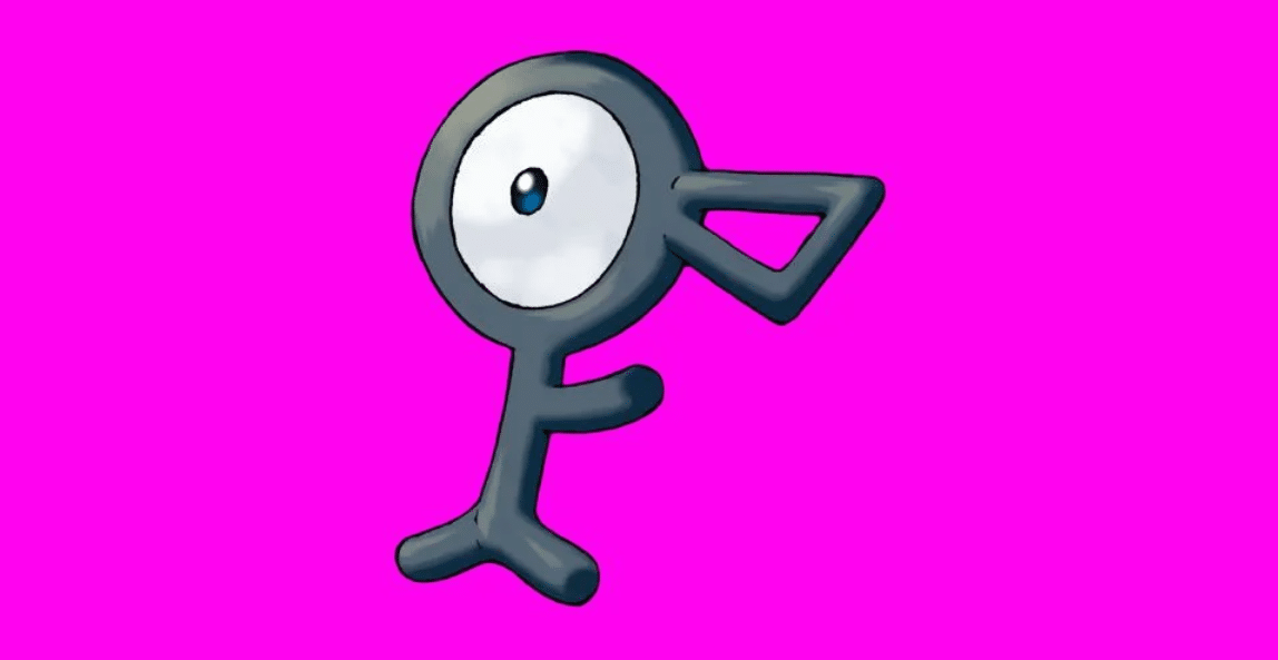 Pokémon GO BR on X: Os Unown têm a mesma forma que caracteres