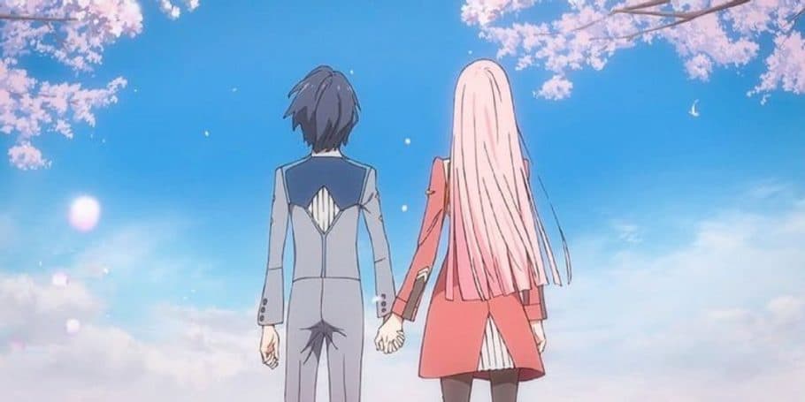 Que casal lindo!!  Darling in the franxx BR Amino