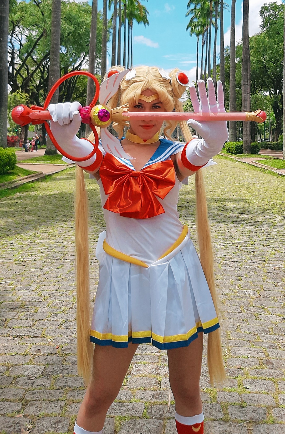 Fã brasileira fez um cosplay perfeito de Sailor Moon